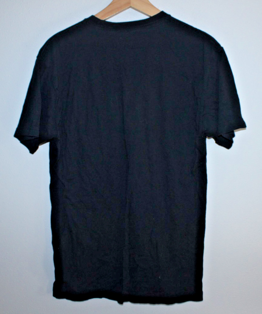 Ride Bikes Smash Racism Men's Bicycle T-Shirt Medium 42" Chest 28" T2B Black S/S gallery