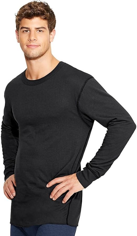Duofold Men’s Mid-Weight Thermal Crew – Long-Sleeve, Wicking, Multi-Size Fit gallery