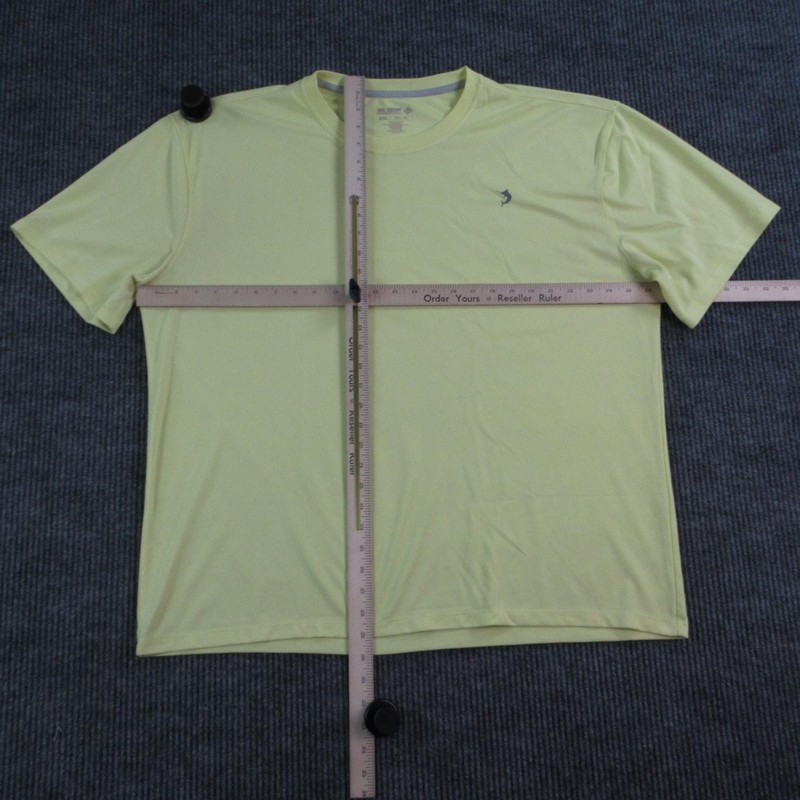 Reel Legends Shirt Mens 2XL Yellow Free Line Fishing Moisture Wicking gallery