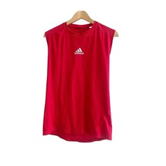 Adidas Techfit Compression Sleeveless Tee Men’s Tank Top Red Size medium