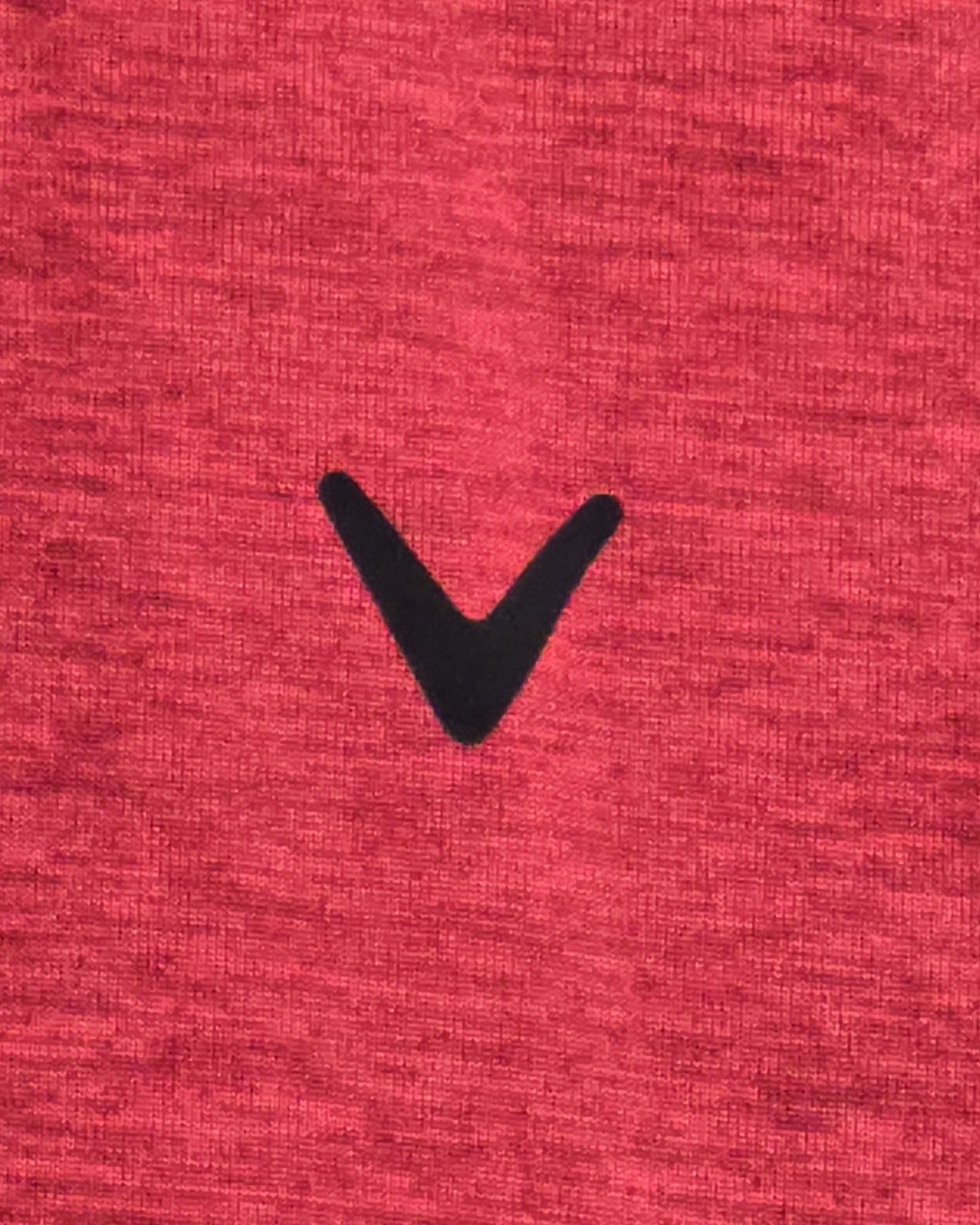 Callaway Opti-Dri Short Sleeve Performance Tee Red Golf Shirt Men's Size Large gallery