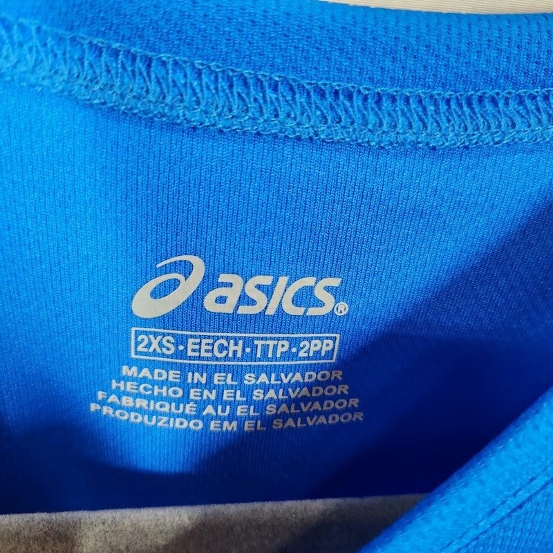 Men's Blue Athletic T-Shirt Performance Training Gym Activewear Tee - 2XS gallery