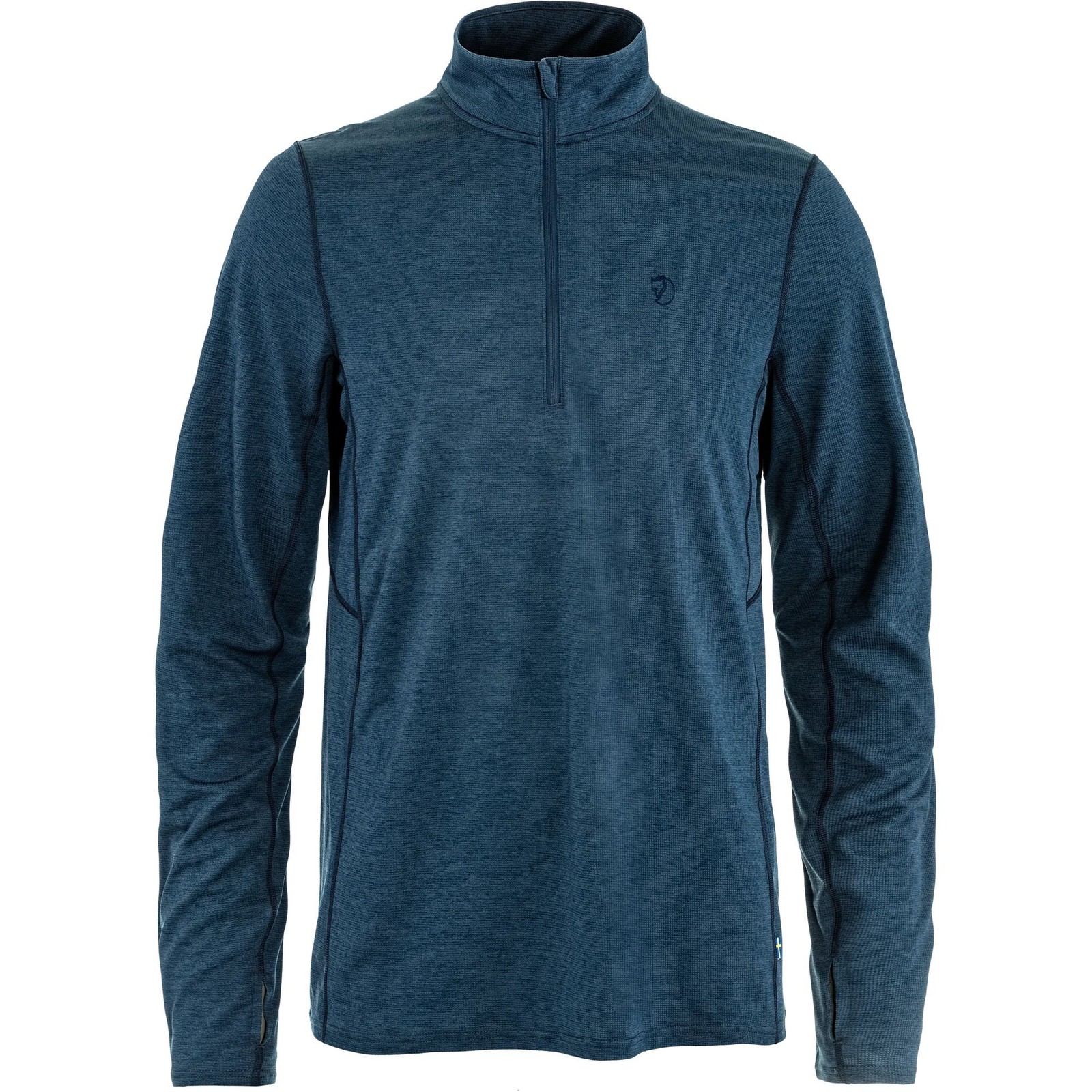 Fjallraven Abisko Day Hike Half Zip Shirt, Indigo Blue, X-Large gallery