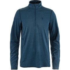 Fjallraven Abisko Day Hike Half Zip Shirt, Indigo Blue, X-Large