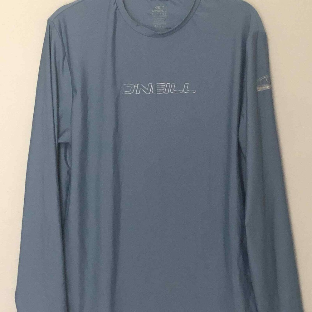 O’Neill Swim Shirt Rash Guard Men’s XL Dusty Blue NWOT