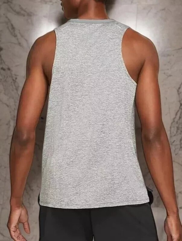 NWT Nike CZ9179-084 Men S Grey Sleeveless Dri FIT Relaxed Rise 365 Tank Top $55 gallery