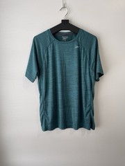 Reebok Men’s Speedwick T-Shirt Teal, Size M, Athletic Running Tee