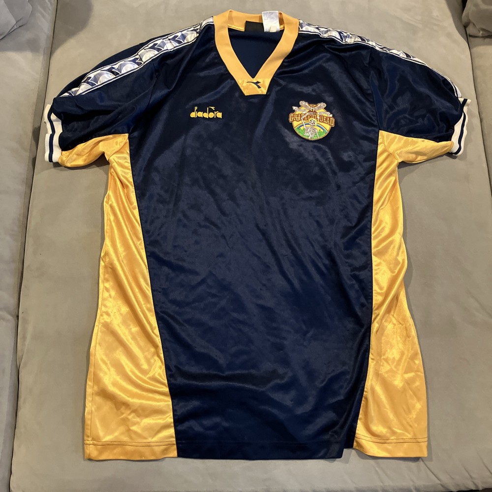 WOW - CUSTOM - Grateful Dead X Diadora - Vintage Soccer Jersey - Men's XL