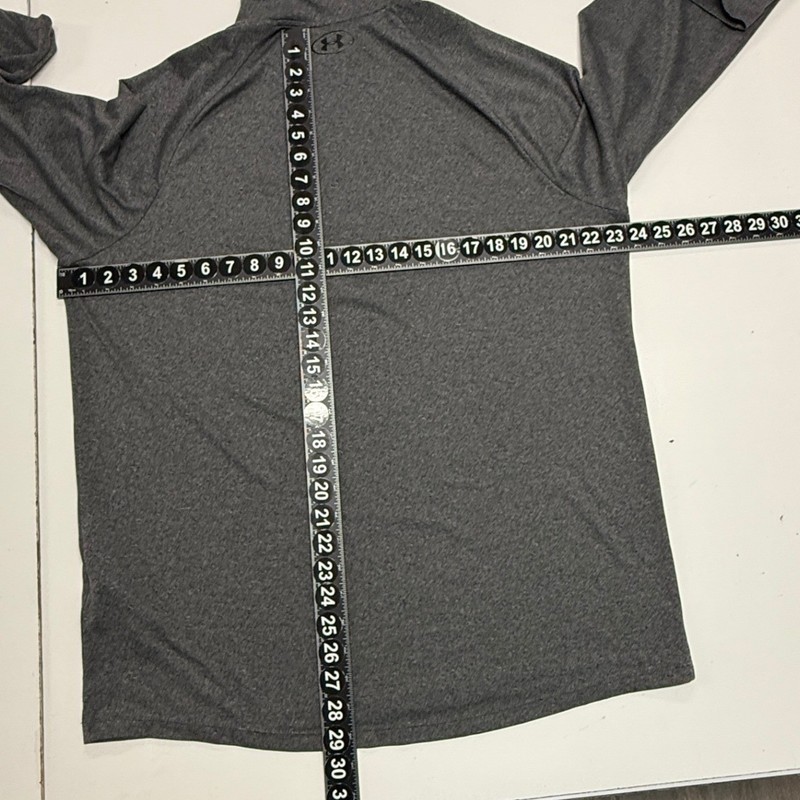 Under Armour Pullover Men XLT Gray Shirt Tech 2.0 1/2 Zip Long Sleeve Loose Tall gallery