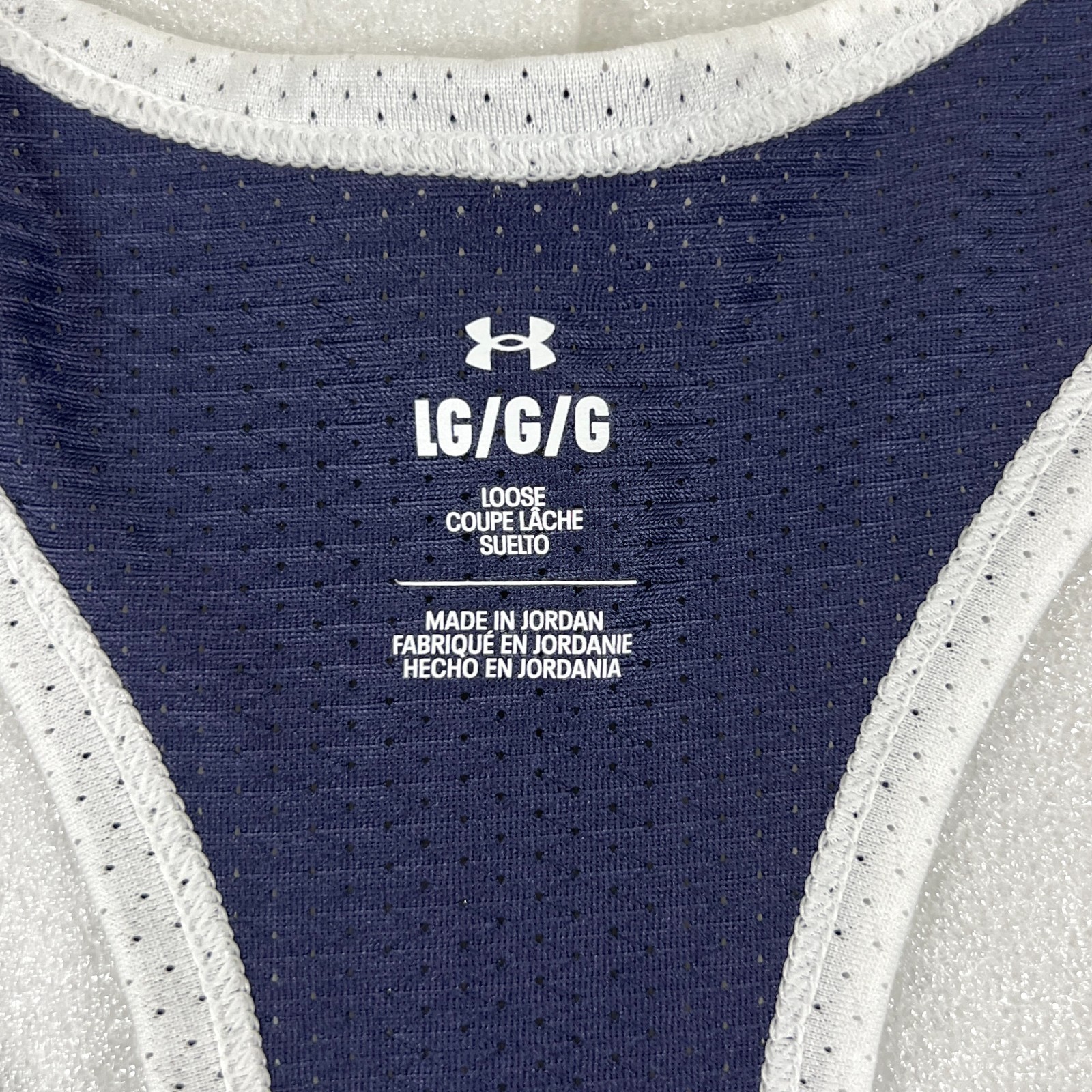 Under Armour Project Rock Mesh Tank Top Men's Large "Do Not Go Gentle" BodyBuild gallery
