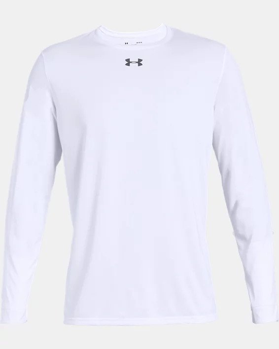 Under Armour White Locker 2.0 L/S Crew Neck Tee 1305776 Size 4XL,XXXXL gallery
