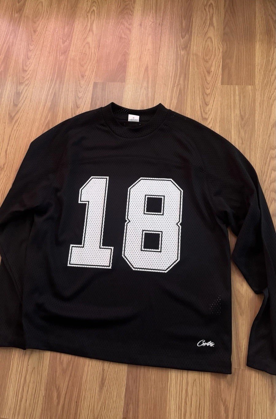Corteiz HMP LS Mesh Panel Jersey Black gallery