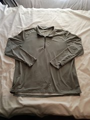 Nike Mens XXL Gray Quarter Zip Pull over Sports Golf Running Classic