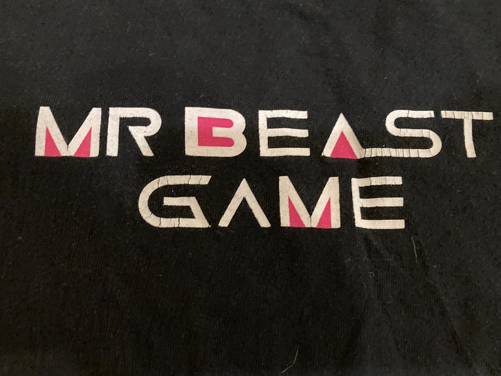 Mr Beast Game shirt men's large black graphic shirt "Let the Games Begin" gallery