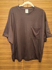 NIKE Men’s Sportswear Tech Pack Brown Pocket T-Shirt (FB7392-237) Size XL