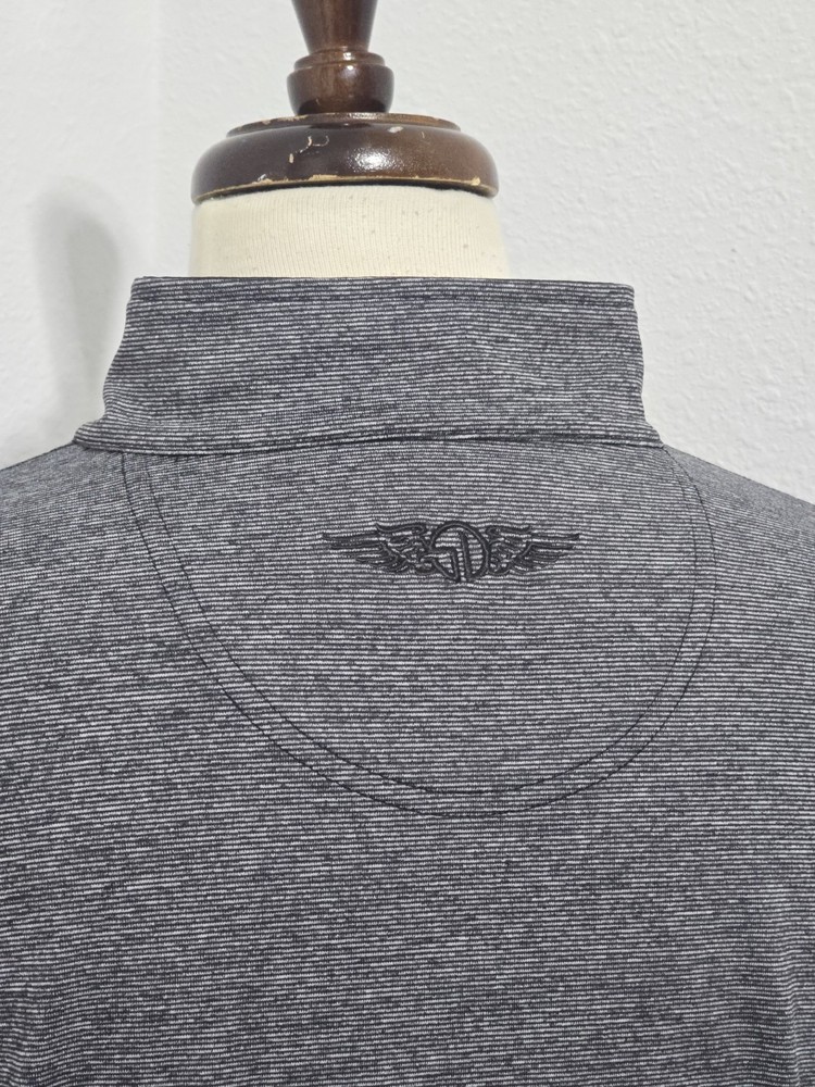 Straight Down Golf Pullover 1/4 Zip Men Size Large