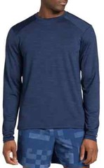 DSG Men’s Movement Long Sleeve T-Shirt, Uni Navy Dye, S