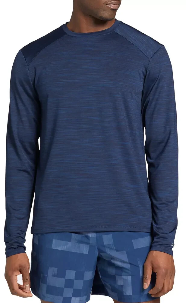 DSG Men's Movement Long Sleeve T-Shirt, Uni Navy Dye, Small