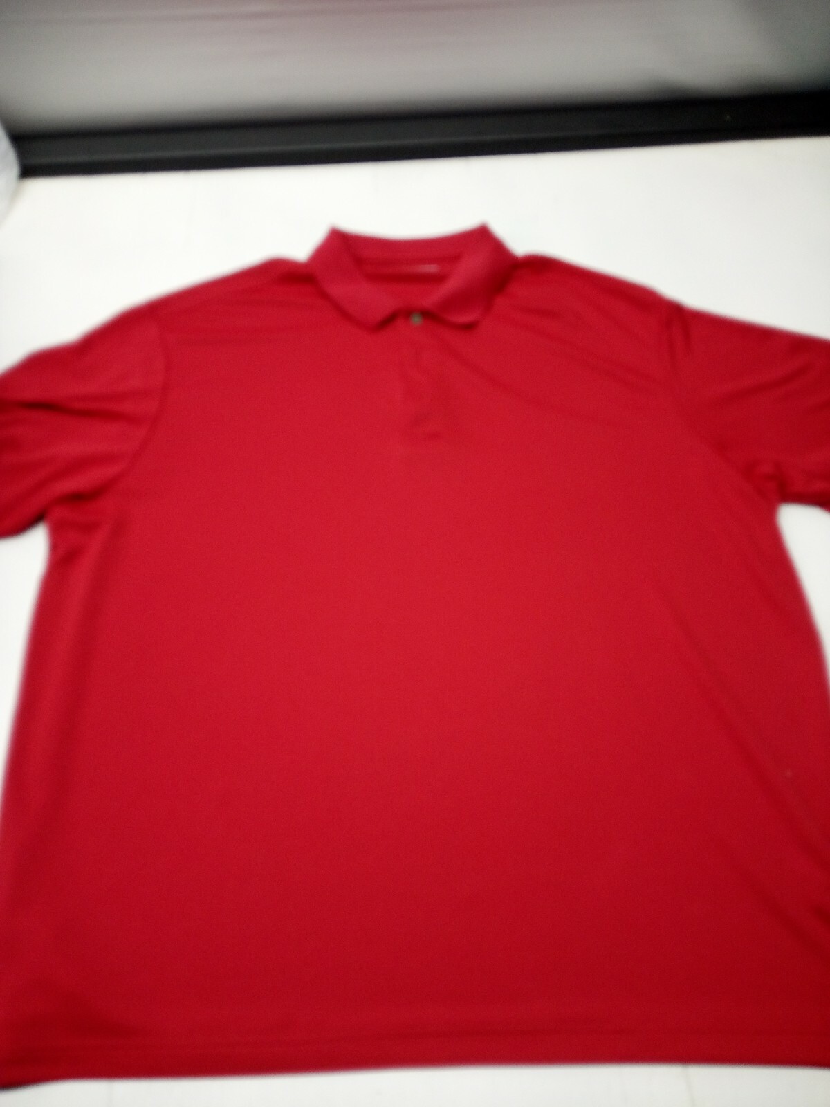 Round Tree & York Men’s Size 3XLB Polo Shirt Work Play Performance Red gallery