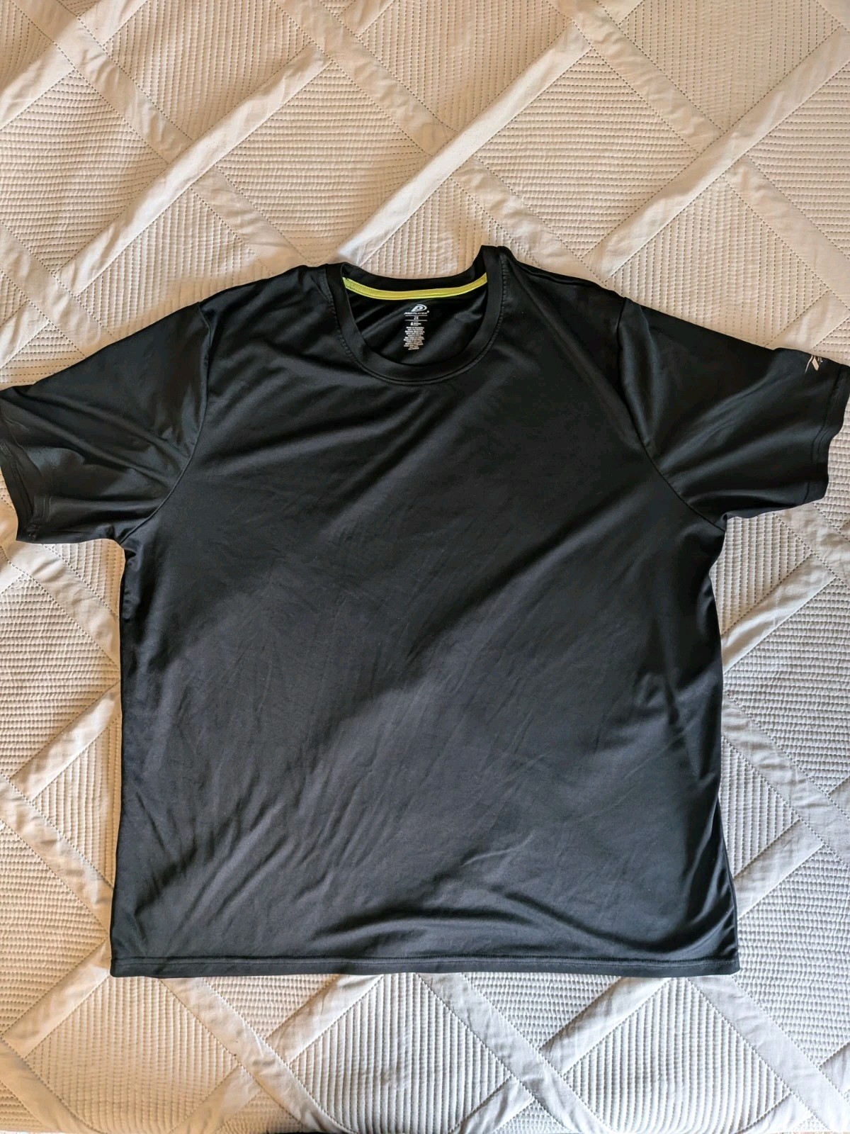 Men's Pro Player Short Sleeve Black Athletic Tee - 2XL gallery