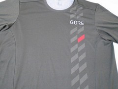 Gorewear Stretch T Shirt Sportswear Running Workout Gray Cycling Size Large Gore