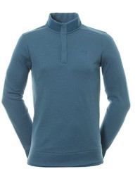 Under Armour UA Golf Storm Men’s XXL Sweater Fleece Snap Mock 1329832 414 Blue