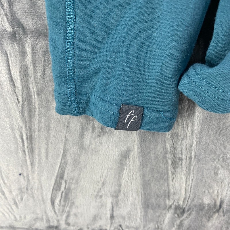 Free Fly Shirt Mens Teal Green Bamboo Flex 1/4 Zip Pullover Performance Large gallery
