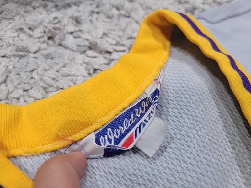 Mizuno Washington Huskies #15 Baseball Jersey Gray, Purple Yellow Men Size Large gallery
