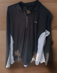 under armour quarter zip pullover moisture wicking 1/4 shirt Men XL performance