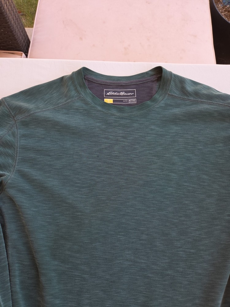 Long Sleve Active Ware Pullover By EDDIE BAUER