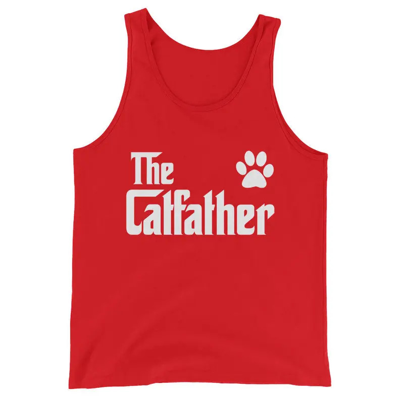 Catfather Cat Dad Gift Tank Top gallery