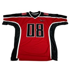 Steve & Barrys Corvette Racing Jersey Mens Large Red Black 08 Embroidered Moto