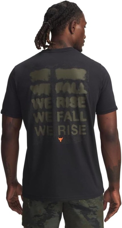 Under Armour Project Rock Graphic Short Sleeve Brahma T-Shirt 6005034 002 Large gallery