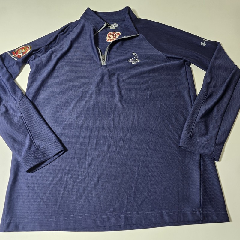 Under Armour Performance 1/4 Zip Large Pinehurst 1895 USMC gallery
