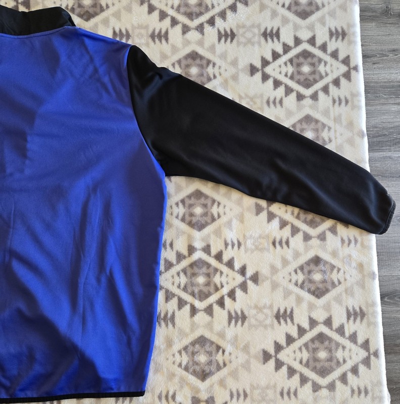 Title:Mens Under Armour Fleece Storm 1/2-Zip Sweater XL Blue/Black 1357084-003 gallery