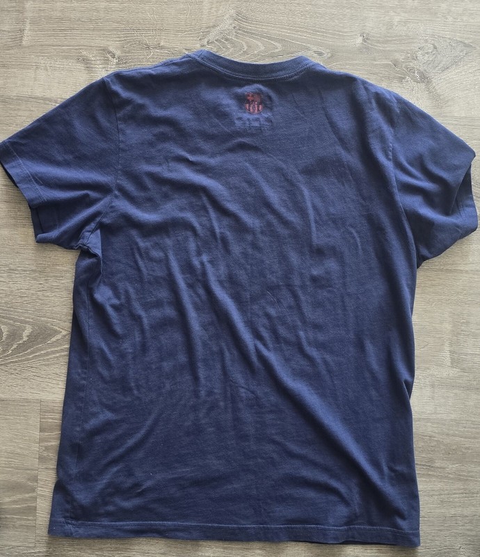 NIKE Barcelona FCB Club BARCA T Shirt Men's Large Blue gallery