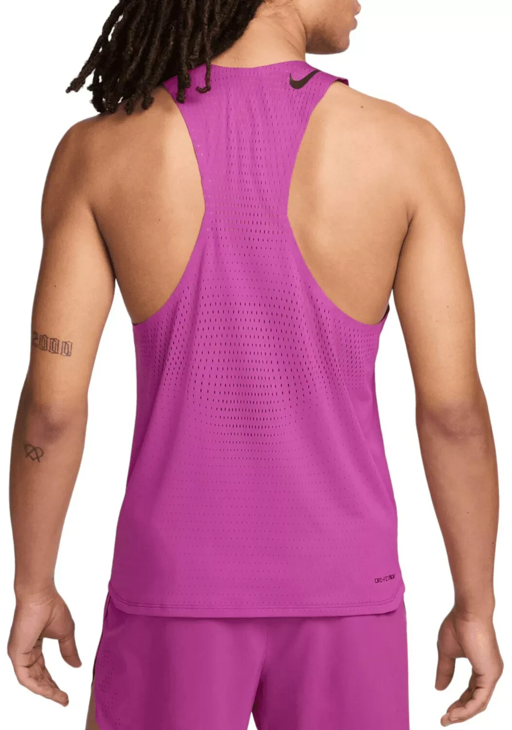 NWT Nike Men's Dri-FIT ADV AeroSwift Running Singlet Size XS FN4231-518 gallery