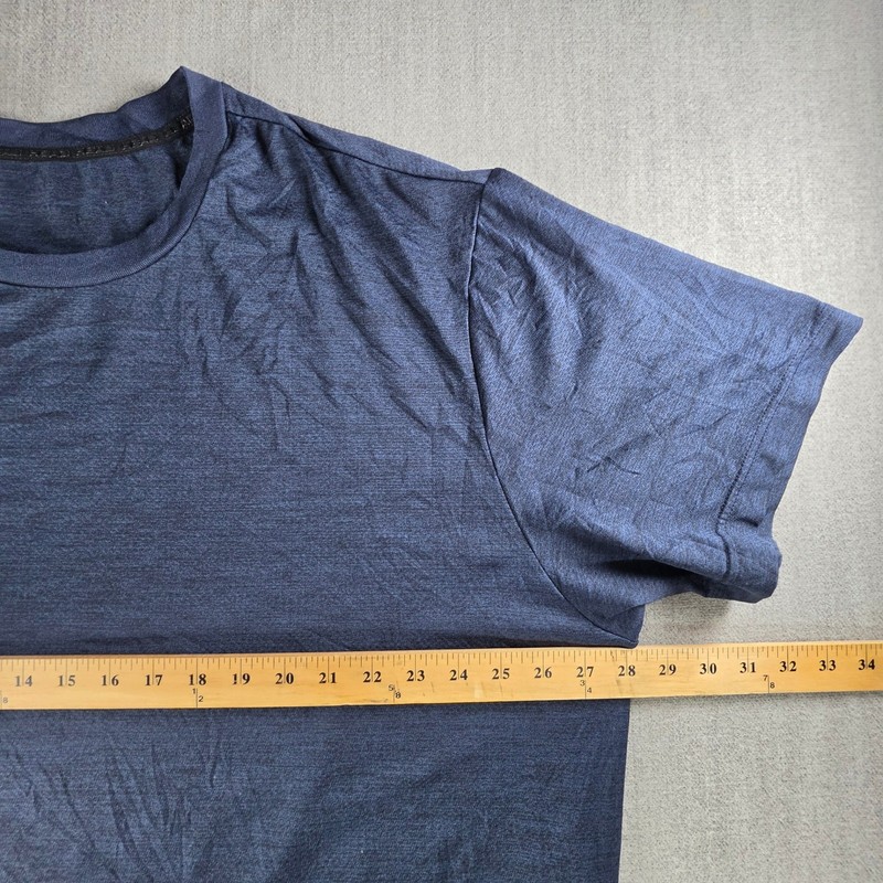 Head Performance Shirt Mens 3X Blue Heathered Short Sleeve Athletic Tee gallery