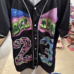 Vtg Hip Hop Fresh Prince Of Bel Air BASEBALL Jersey 23 XL