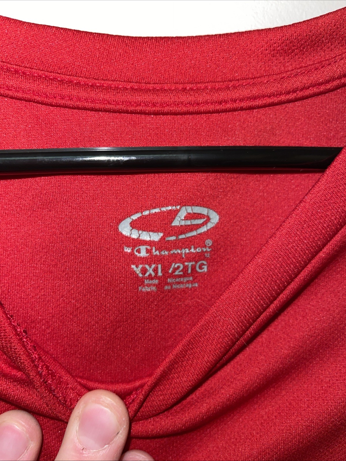 CHAMPION - DUO DRY Shirt - Men's Size XXL-Short Sleeve Athletic Activewear gallery