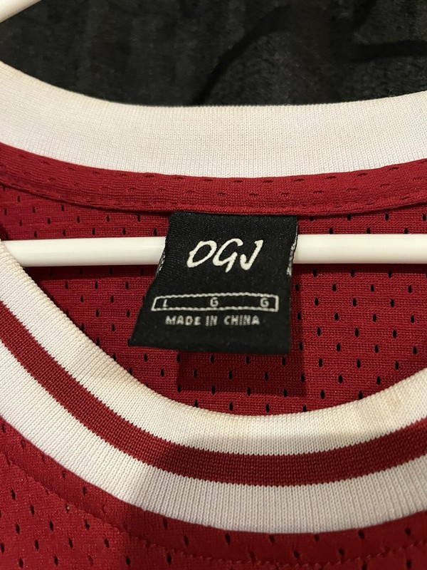 OGJ Lower Merion Bryant 33 Red/White Men's L Mesh Polyester Jersey gallery