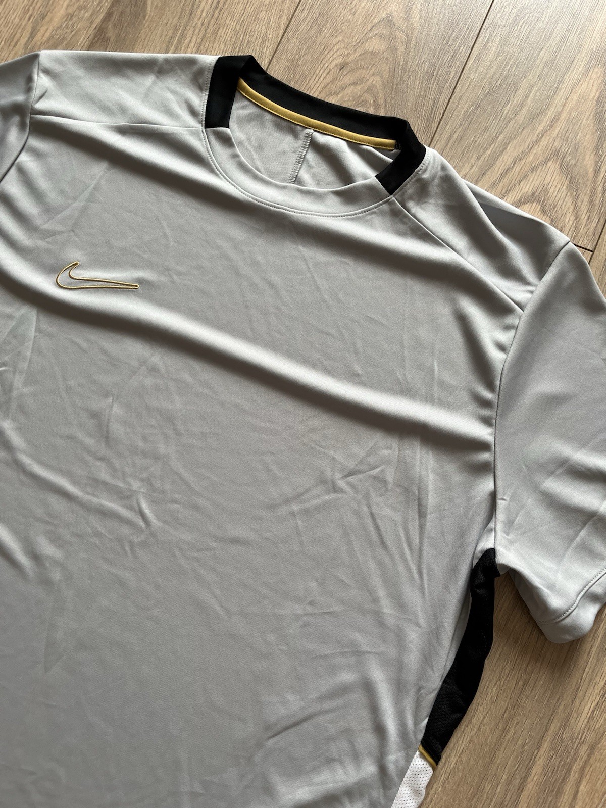 Nike Academy Lightweight Dri-Fit Training T-Shirt Mens XXL Grey £23 RRP BNWT gallery