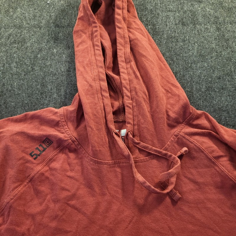 511 Tactical Hoodie Activewear Pullover Shirt Long Sleeve Men's M Maroon gallery
