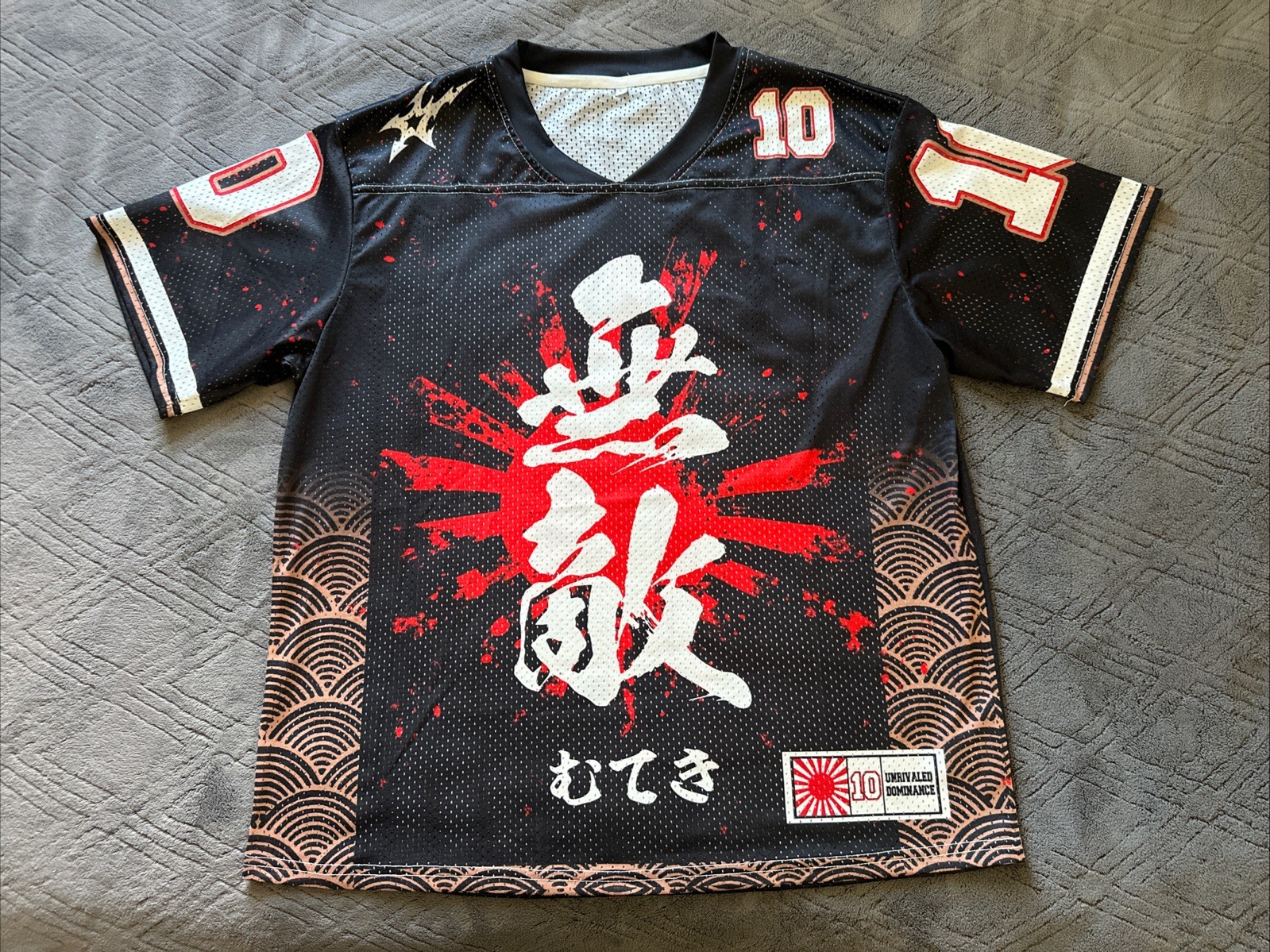 Unrivaled Dominance Men’s Size L Athletic Colorful Japan Design #10 Jersey Shirt gallery