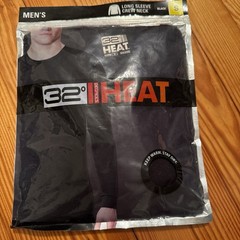 32 Degrees Heat Men’s Long Sleeve Crew Neck Shirt Size Small