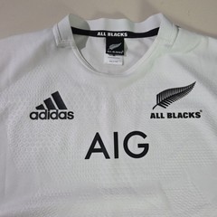 Adidas Rugby Jersey All Blacks AIG 2015/16 Away | Men’s | White/Black Medium W5
