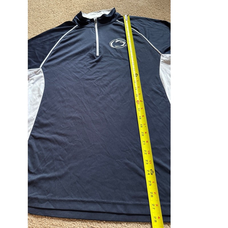 Colosseum Penn State Mens 1/4 Zip Pullover Athletic Performance Nittany Lions gallery