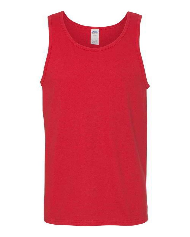 TANK TOP GILDAN TANK TOP FOR MEN 3 PACK 100% COTTON TANK TOP MEN SLEEVELESS TOPS gallery