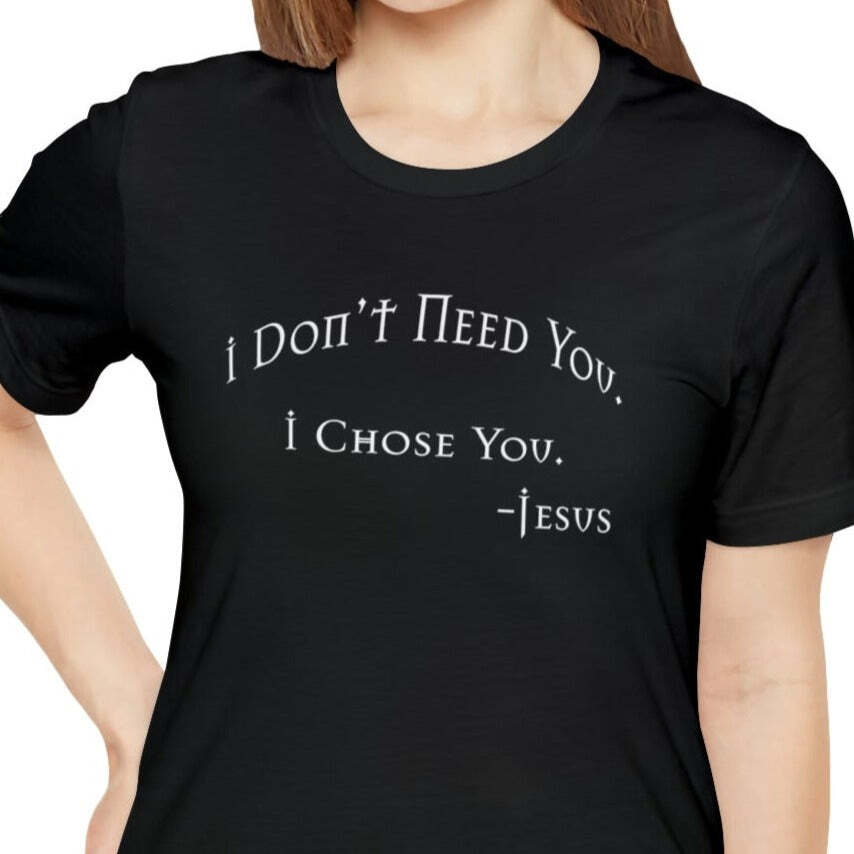 Bella & Canvas Short Sleeve Tee "I Chose You" wf gallery