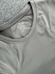 Tommie Copper Shirt Mens Size Large Shoulder Centric Support Short Sleeve Gray